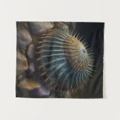 Deep Sea Urchin タペストリー (正面(横))