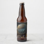Deep Sea Urchin ビールラベル (正面)