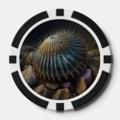 Deep Sea Urchin ポーカーチップ (正面)