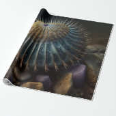 Deep Sea Urchin ラッピングペーパー (アンロールド)