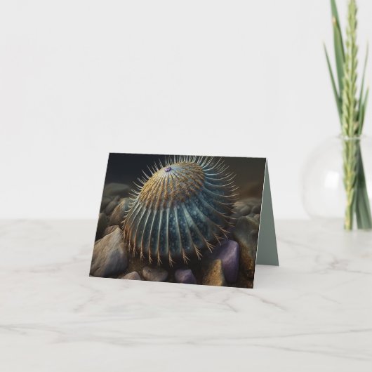 Deep Sea Urchin 案内状 (正面)