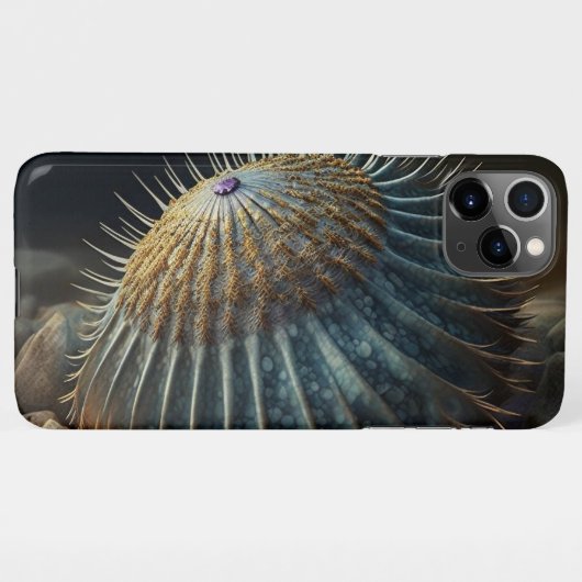 Deep Sea Urchin iPhoneケース (裏面横)