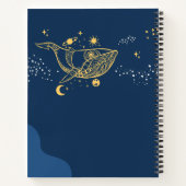 Deep Sea Whales Notebook – Ocean Depths Journal  ノートブック (裏面)