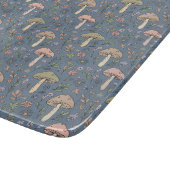 Deep Slate Gray Fungi Minimalist Moody Gift カッティングボード (角)