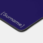 Deep Thinker - Custom Name Robot Brain Desk Mat デスクマット (コーナー)