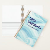 Deep Thoughts Journal | Beach Vibes ノートブック (内側)