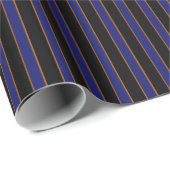 Deep Vintage Striped Pattern Wrapping Paper Roll ラッピングペーパー (ロールコーナー)