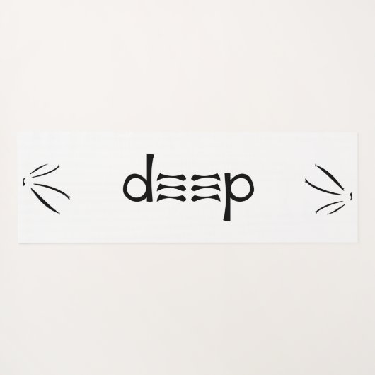 deep Yogamatte ヨガマット (裏面(横))