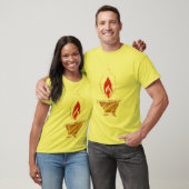 Deepak: Diwaliランプ Tシャツ (ユニセックス)