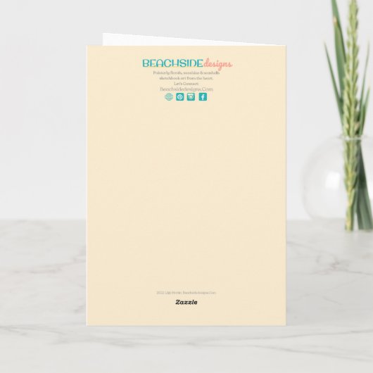Deepest Sympathy – Multilingual Condolence Card カード (裏面)