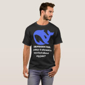 DEEPSEGカスタマイズ可能な編集可能文字 Tシャツ (正面フル)