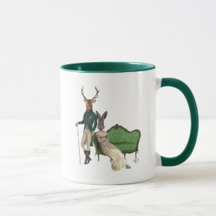 Deer氏およびRabbit夫人 マグカップ
