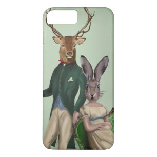 Deer氏およびRabbit 2夫人 iPhone 8 Plus/7 Plusケース
