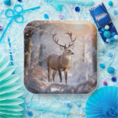 Deer ペーパープレート (パーティー)