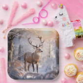 Deer ペーパープレート (パーティー)