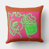 Deer and Its Magic Pearl Pouch クッション (裏面)