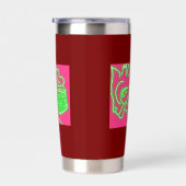 Deer and Its Magic Pearl Pouch 保温保冷タンブラー (右面)