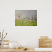 Deer Buck | Mount Rainier National Park ポスター (キッチン)