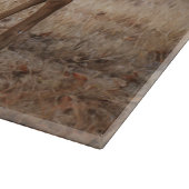 Deer Buck Wild Art Glass Cutting Board カッティングボード (角)