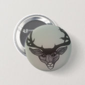Deer Button 缶バッジ (正面&裏面)