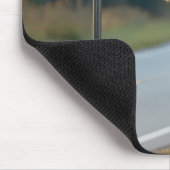 Deer Crossing Sign マウスパッド (コーナー)