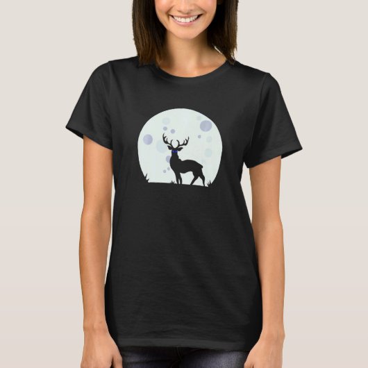 Deer  Deer Kids Deer Girl Deer  Deer Tシャツ (正面)