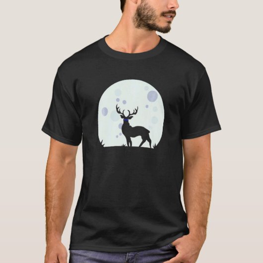 Deer  Deer Kids Deer Girl Deer  Deer Tシャツ (正面)