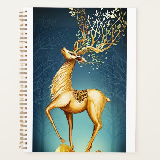 Deer deluxe notebook プランナー手帳 (正面)