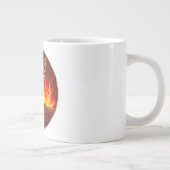 Deer Firefighter ジャンボコーヒーマグカップ (右)