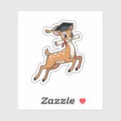 Deer Graduation シール (シート)