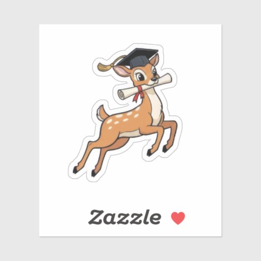 Deer Graduation シール (シート)