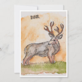 Deer Greeting Card シーズンカード