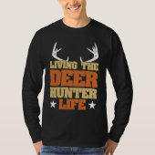 Deer Hunter Hunting Season Huntsman 1 Tシャツ (正面)