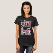 Deer Hunter Hunting Season Huntsman Sister Tシャツ (正面フル)