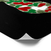 Deer Hunting Christmas Tis The Season Hunting Seas ポスター (角)