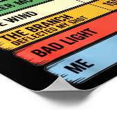 Deer Hunting Outfit For Men &amp; Women. Funny Hun ポスター (角)