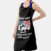 Deer In My Freezer - Deer Hunter Deer Hunting エプロン (インサイチュ)