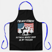 Deer In My Freezer - Deer Hunter Deer Hunting エプロン (正面)