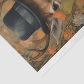 Deer in Suit Collage 1 Decopage紙 薄葉紙 (詳細)