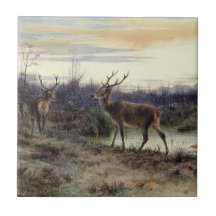 Deer in the Forest at Fontainebleau (Rosa Bonheur)