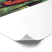 Deer In The Forest (Ii) By Franz Marc ポスター (角)