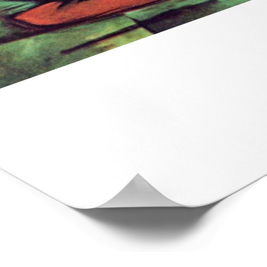 Deer In The Forest (Ii) By Franz Marc ポスター (角)