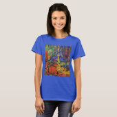 Deer in the Forest II by Franz Marc, Artヴィンテージ Tシャツ (正面フル)