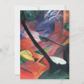 Deer in the Forest II by Franz Marc; Reh im Walde (正面)