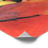 Deer in the Forest II by Franz Marc; Reh im Walde ポスター (角)