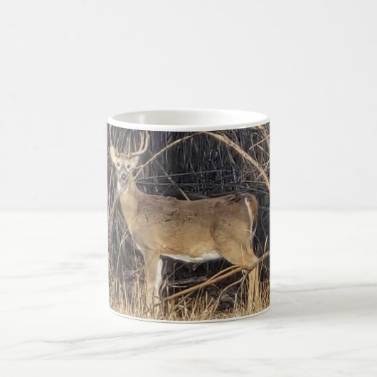 Deer in the Thicket Mug コーヒーマグカップ (中央)