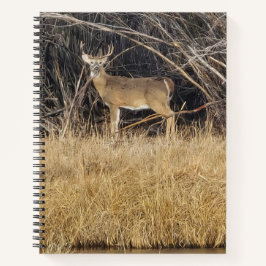Deer in the Thicket Spiral Notebook ノートブック