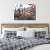 Deer in the Woods Canvas Print キャンバスプリント (インサイチュ (寝室))