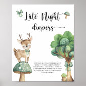 Deer - Late night diapers game  ポスター (正面)