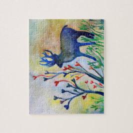 Deer Love 8" x 10"写真パズルとギフトボックス ジグソーパズル